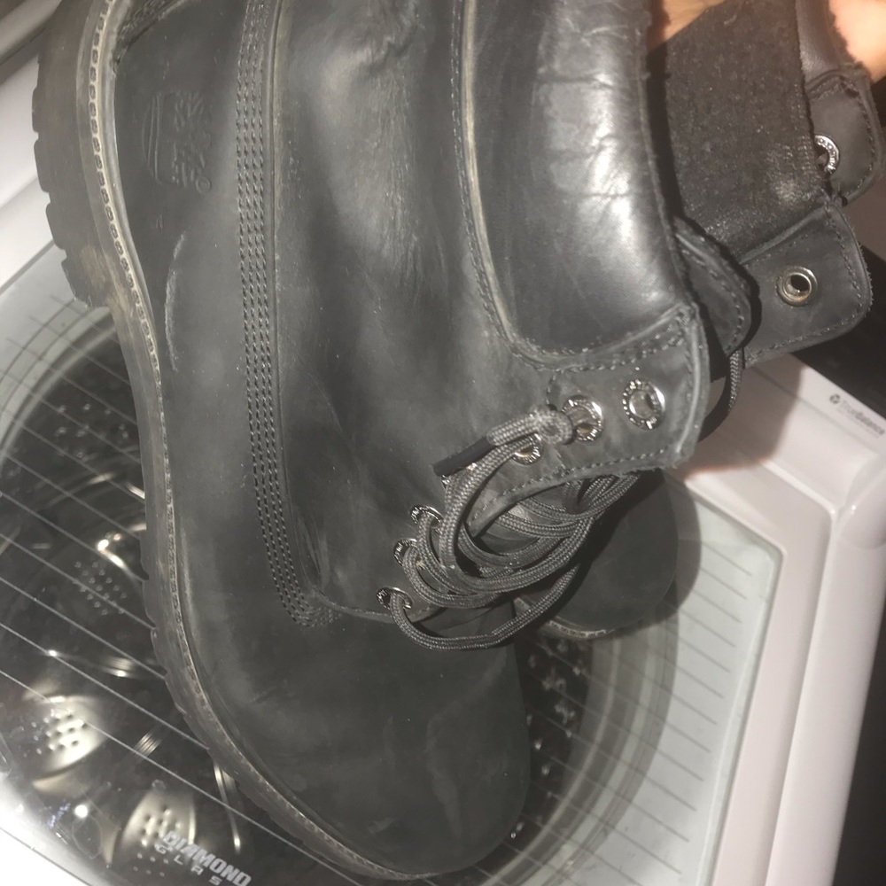 Men’s Black Timberlands